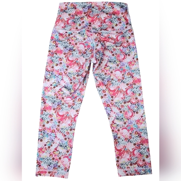 Lululemon Wunder Under Flowabunga Cropped Leggings - Picture 2 of 10
